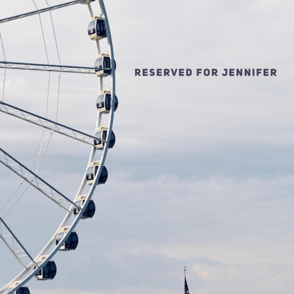 Reserved for Jennifer